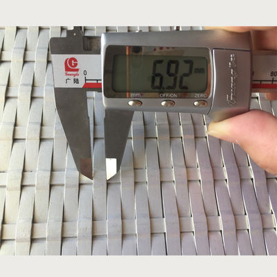 Balcony Stainless Steel Mesh Architecture Chiều rộng 0,5m 2,0m
