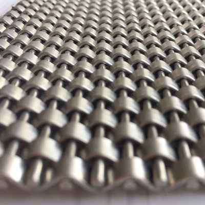Chiều rộng 0,5m 2,0m Stainless Steel Architectural Mesh Chiều dài 30m Cho trang trí nội thất tường