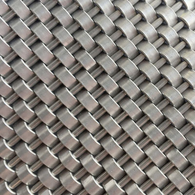 Chiều rộng 0,5m 2,0m Stainless Steel Architectural Mesh Chiều dài 30m Cho trang trí nội thất tường