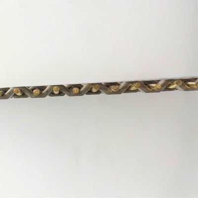 Đường kính dây 0.8mm 2.0mm Stainless Steel Mesh Panel Dây dệt đơn giản cho tường phủ