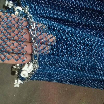 Tùy chỉnh lưới dây chuyền liên kết nền trang trí cáp vườn hàng rào an ninh hàng rào vải cuộn bài