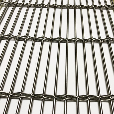 Chống ăn mòn Kiến trúc Woven Wire Mesh Stainless Steel Heavy Duty 1.2 Kgs