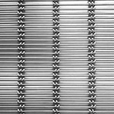 Heavy Duty Wire chống ăn mòn 1.2 Kgs Plain Weave Architectural Mesh được chứng nhận ISO9001