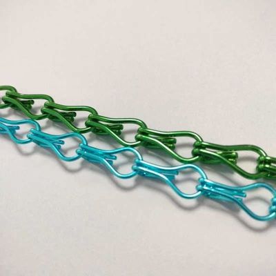 2mm trang trí Aluminium Hook rèm cho nội thất ngăn ngăn rèm đa màu có sẵn