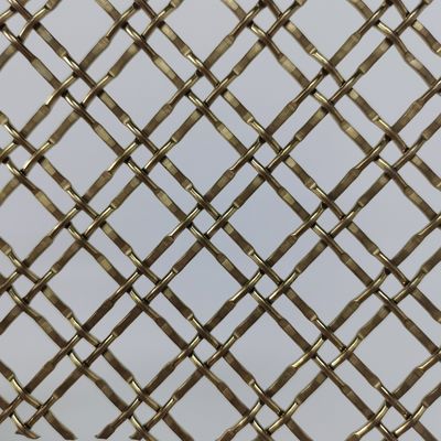 Kiến trúc Crimped Woven Wire Mesh Metal Wire Mesh như hàng rào có thể được sử dụng như an toàn bên trong & bên ngoài