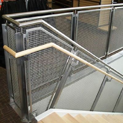 Kiến trúc Crimped Woven Wire Mesh Metal Wire Mesh như hàng rào có thể được sử dụng như an toàn bên trong & bên ngoài