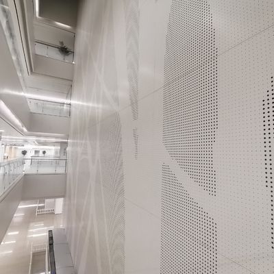 Premium kiến trúc Woven Wire Mesh Punching Net Đối với tường đối diện