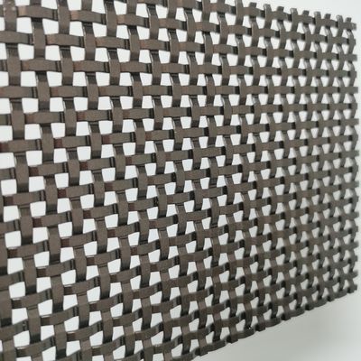 Thép không gỉ trang trí Woven Wire Mesh lưới cho kiến trúc