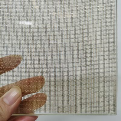 Mạng lưới sợi thép không gỉ trong suốt thủy tinh mạ cao độ bền kéo