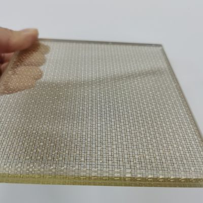 Mạng lưới sợi thép không gỉ trong suốt thủy tinh mạ cao độ bền kéo