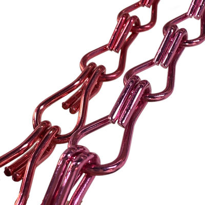 Hook liên kết với anodized màn hình côn trùng phòng phân chia nhôm chuỗi kép rèm để bảo vệ ruồi hiệu quả