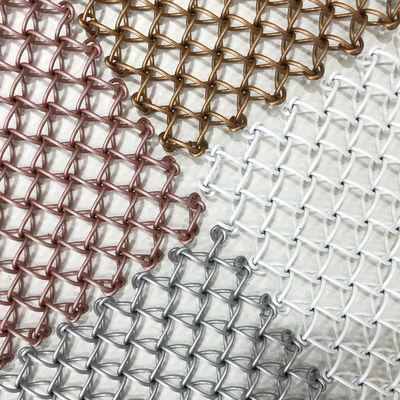 Bảo vệ môi trường dễ dàng đúc Xây dựng Metal lưới trần