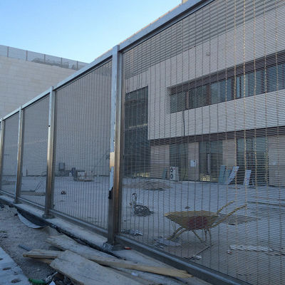 Stainless Steel Woven Wire Mesh Panel Củng cố xử lý cạnh