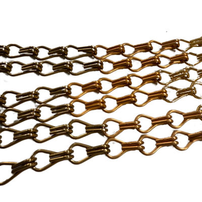 Dễ dàng cài đặt Custom Chain Link Aluminium Chain Fly Screen Hoàn hảo cho các mẫu rèm tùy chỉnh