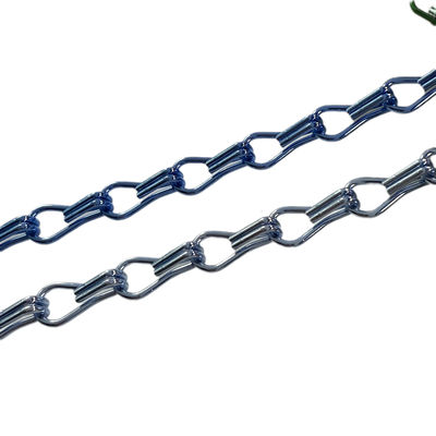 Ứng dụng tùy chỉnh Aluminium chuỗi Fly Screen với 24mm chuỗi khoảng cách và phụ kiện đường ray và phụ kiện khác