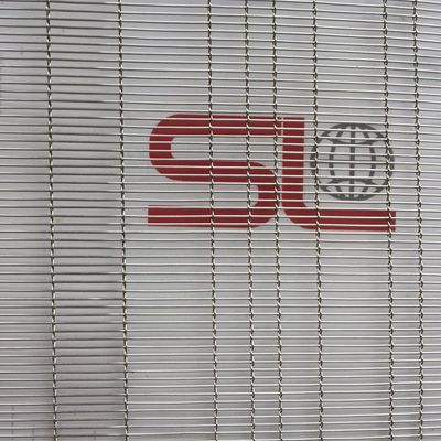 Màng thép không gỉ kính mạ hiện đại Không gian trang trí tường tường trần Accents ISO Custom Cutting