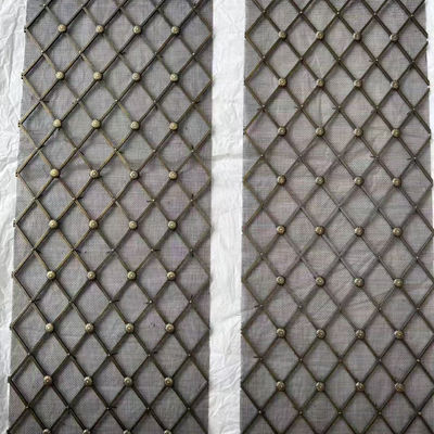 0.6m-2.4m Width trang trí lưới sợi lưới cho cửa tủ