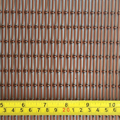 Đỏ đồng màu nhôm đường kính 1,5mm / 2mm tấm tường cho phòng nội thất ngăn
