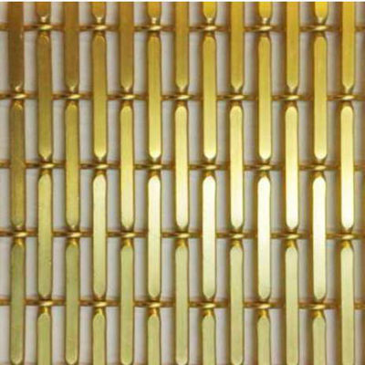 1.5mm / 2mm đường kính Warp lưới dây với 45,7% khu vực mở cho công nghiệp hạng nặng