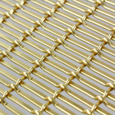 1.5mm / 2mm đường kính Warp lưới dây với 45,7% khu vực mở cho công nghiệp hạng nặng