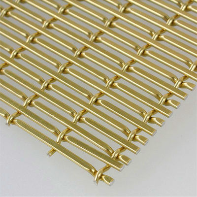 1.5mm / 2mm đường kính Warp lưới dây với 45,7% khu vực mở cho công nghiệp hạng nặng
