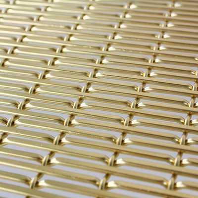 1.5mm / 2mm đường kính Warp lưới dây với 45,7% khu vực mở cho công nghiệp hạng nặng