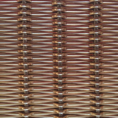 Chống ăn mòn tròn trang trí Woven Wire Mesh đẹp trang trí lâu dài