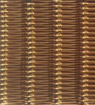 Chống ăn mòn tròn trang trí Woven Wire Mesh đẹp trang trí lâu dài
