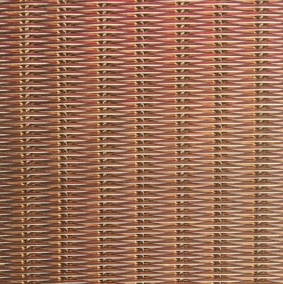 Chống ăn mòn tròn trang trí Woven Wire Mesh đẹp trang trí lâu dài