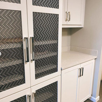 Custom Diamond Grille Woven Wire Mesh với đường kính dệt 1,2mm × 2mm