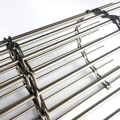 Thép không gỉ Metal Mesh rèm cho xây dựng mặt tiền bóng gió tiết kiệm năng lượng