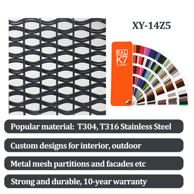 Stainless Steel trang trí Woven Wire Mesh Độ rộng 0,6m-2,4m