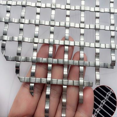 Nội thất ngoài trời Stainless Steel Metal Mesh Panel Customized Finish cho các dự án thiết kế cao cấp
