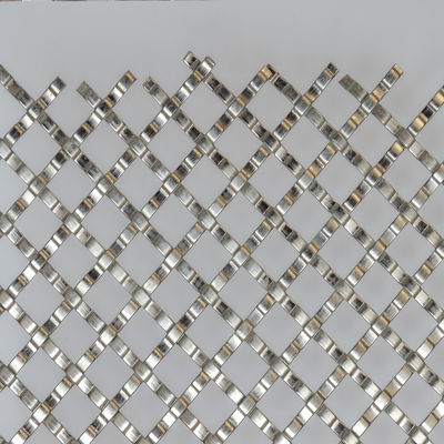 Nội thất ngoài trời Stainless Steel Metal Mesh Panel Customized Finish cho các dự án thiết kế cao cấp