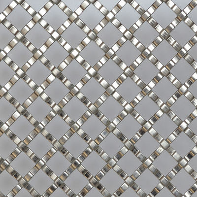 Nội thất ngoài trời Stainless Steel Metal Mesh Panel Customized Finish cho các dự án thiết kế cao cấp