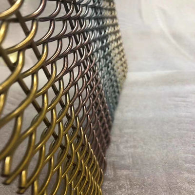 Stainless Steel trang trí Woven Wire Mesh Độ rộng 0,6m-2,4m
