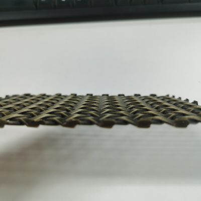 Stainless Steel trang trí Woven Wire Mesh Độ rộng 0,6m-2,4m