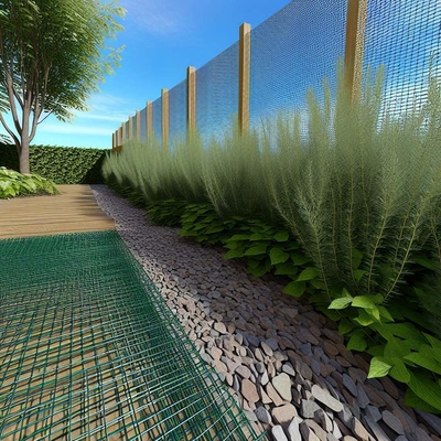 2.0mm đường kính sợi dây kiến trúc Woven Wire Mesh cho vườn cảnh quan