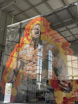 Rèm xích nhôm trang trí sáng tạo cho nội thất và lắp đặt nghệ thuật, Thiết kế lưới kim loại tùy chỉnh chống cháy