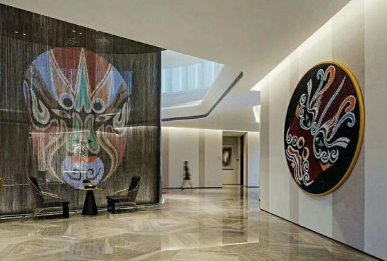 Rèm lưới chống côn trùng bằng kim loại chắc chắn và bền bỉ cho cửa