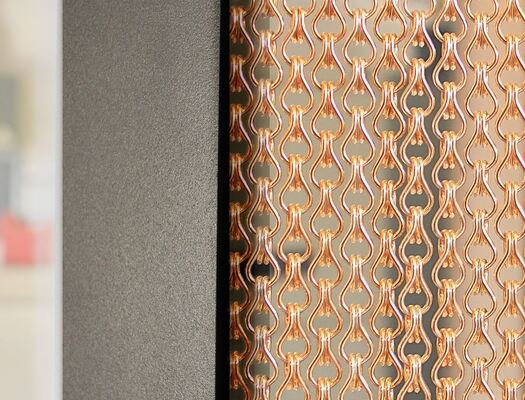 Màn chắn ruồi chuỗi nhôm với diện tích mở 60% và đường kính dây 1,2mm để bảo vệ côn trùng tái sử dụng