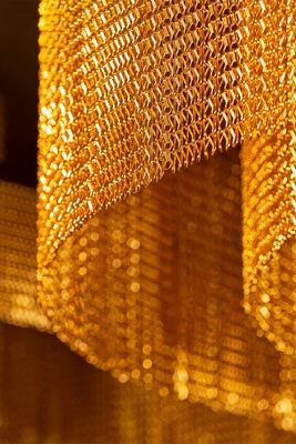 Màn chắn ruồi bằng nhôm kích thước mắt xích 12x24mm với diện tích mở 60% và đường kính dây 1.2mm để chống côn trùng