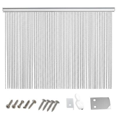 Màn chắn ruồi bằng nhôm kích thước mắt xích 12x24mm với diện tích mở 60% và đường kính dây 1.2mm để chống côn trùng