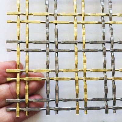 Ban lưới kiến trúc thép không gỉ lớp 316 với kích thước mở từ 5 mm đến 50 mm để lọc và củng cố hạng nặng