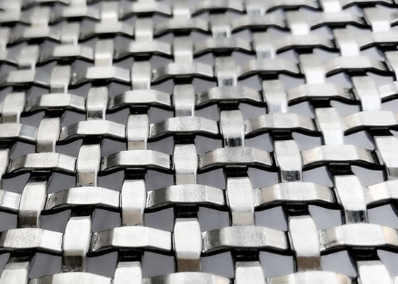 2 Mesh 400 Mesh Count Architectural Woven Wire Mesh Với 59% Vùng mở