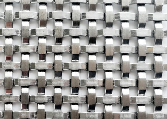 2 Mesh 400 Mesh Count Architectural Woven Wire Mesh Với 59% Vùng mở