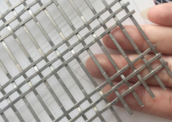 Nâng cấp dự án của bạn với Reverse Dutch Weave Architectural Woven Wire Mesh và Chứng nhận ISO9001-2015
