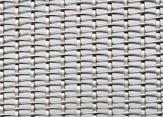 10ft Bending Plain Wire Mesh Chống mài mòn Mặt tiền bằng thép không gỉ