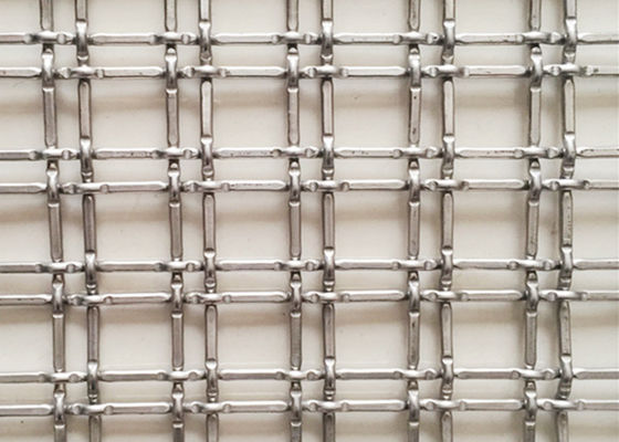 4 '' × 4 '' 13ft Dây đồng thau uốn cong Lưới hàng rào trang trí ISO9000