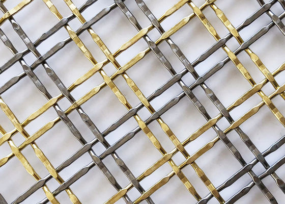 3,3mm 30m Lưới dệt trang trí bằng đồng thau cổ cho cửa tủ